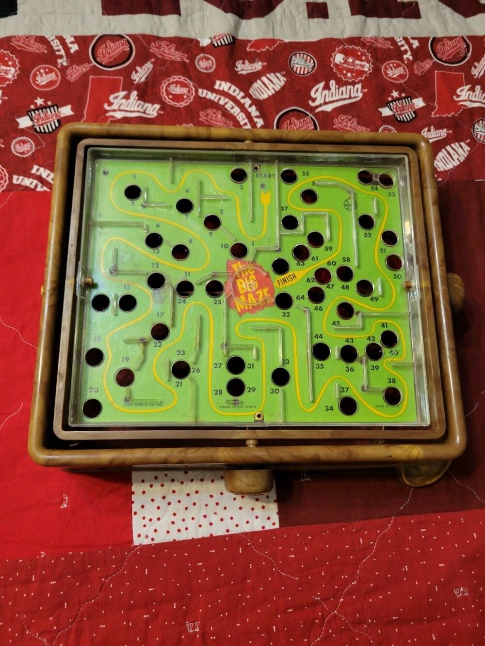 Vintage The Big Maze in Original Box by Louis Marx Toys